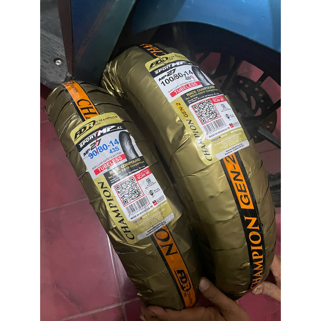 Paket FDR MP27 90/80-14,100/80-14