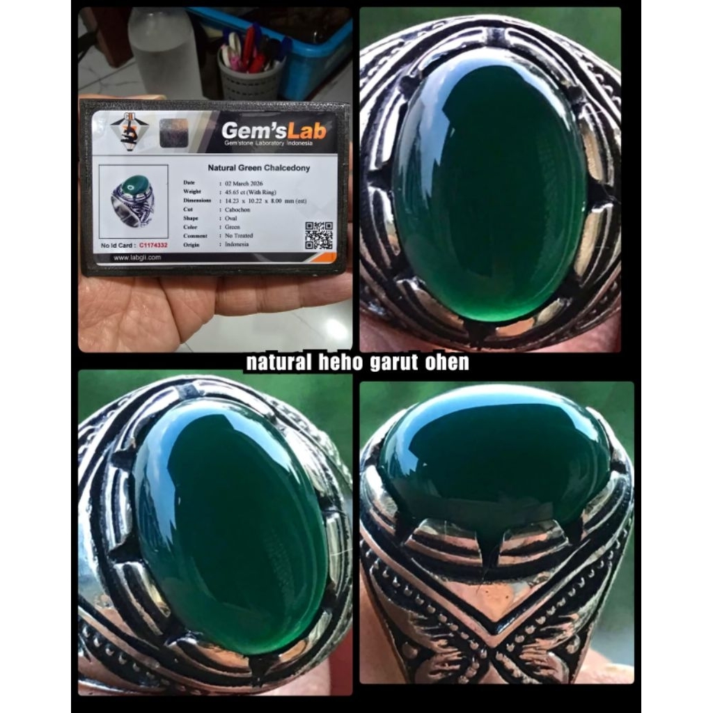 batu ijo garut Ohen super kristal asli Jawa barat