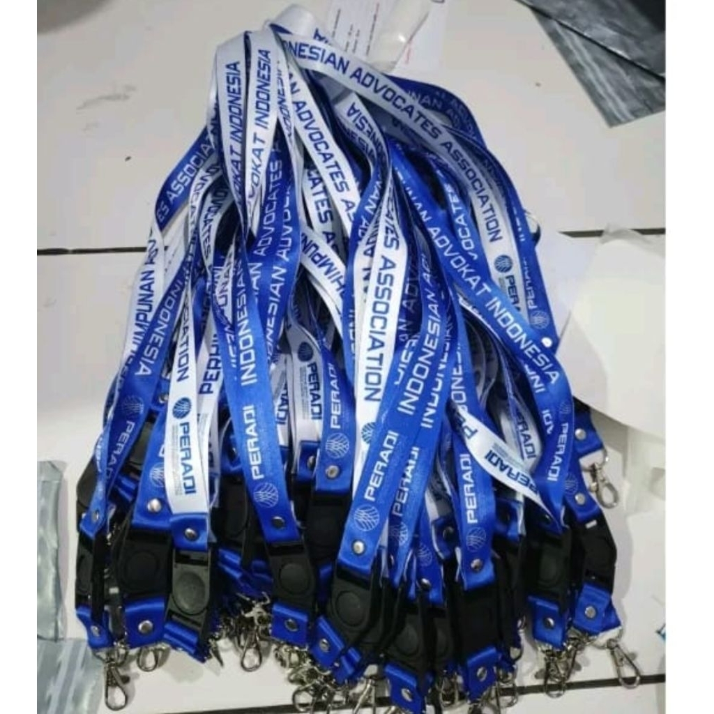 Tali Lanyard Advokat PERADI (Promo Free Masker Advokat terbatas)