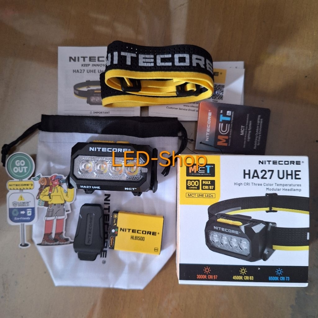 Nitecore HA27 UHE 800 Lumens