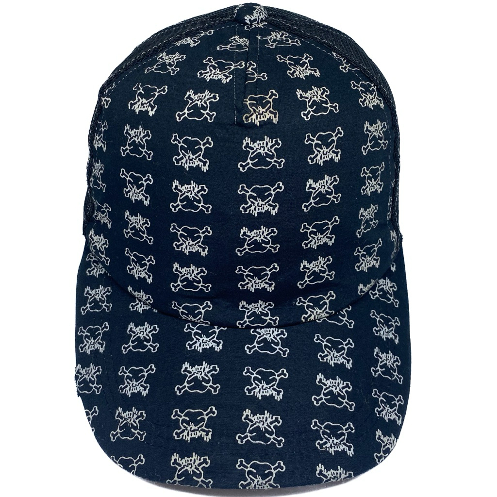 Topi Trucker AOP Skeleton Second