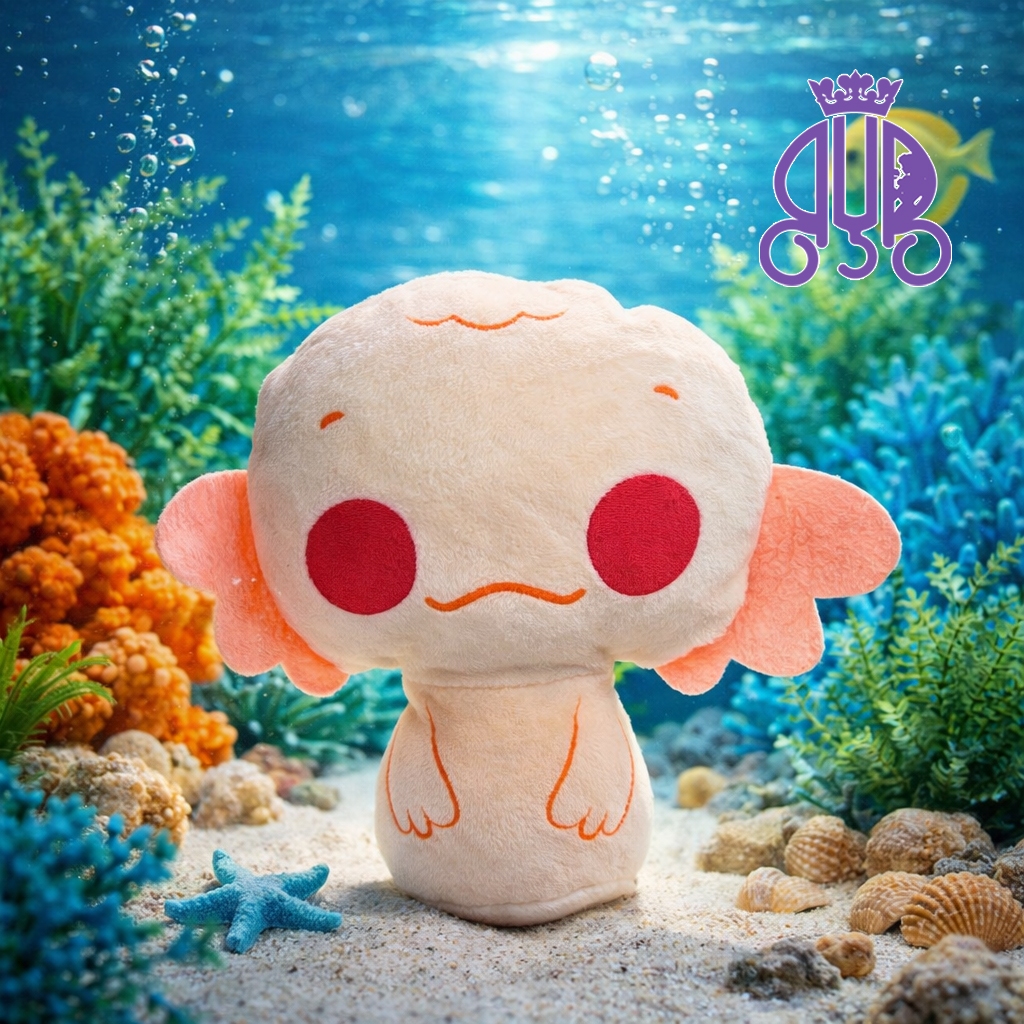 Boneka karakter Axolotl Funko