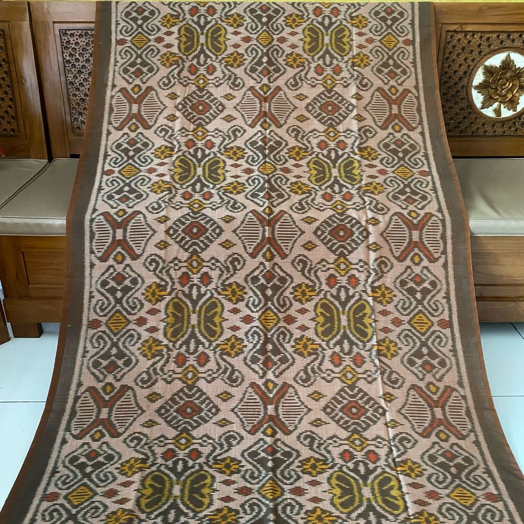 Kain Tenun Endek CSM Tenun Troso Tenun Ikat Motif Kupu