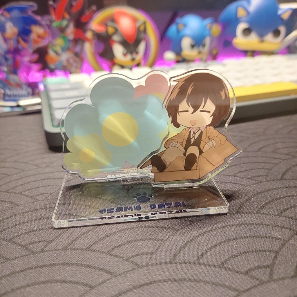 [OFFICIAL] BSD Bungo Stray Dogs Wan Acrylic Memo Stand - Dazai Osamu Unsealed preloved