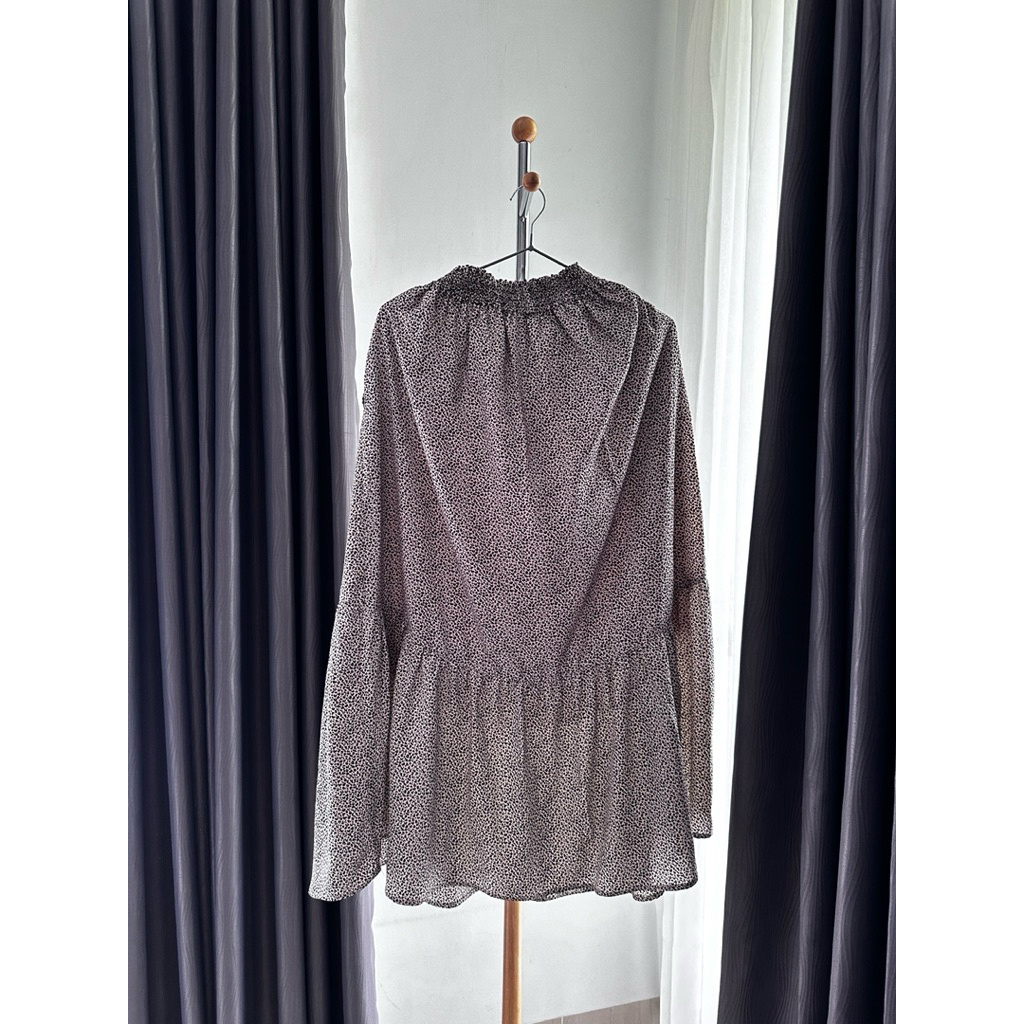 [ORI PRELOVED] EffortlessYRM Hana Floral Maxi Skirt Flowy Korean varian gardenia