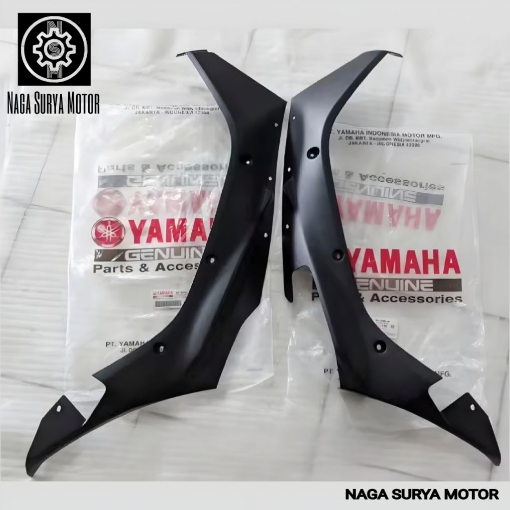 Cover dek bawah kanan kiri Yamaha Lexi 125 B3F-F8385/F8395-00 ORI YGP
