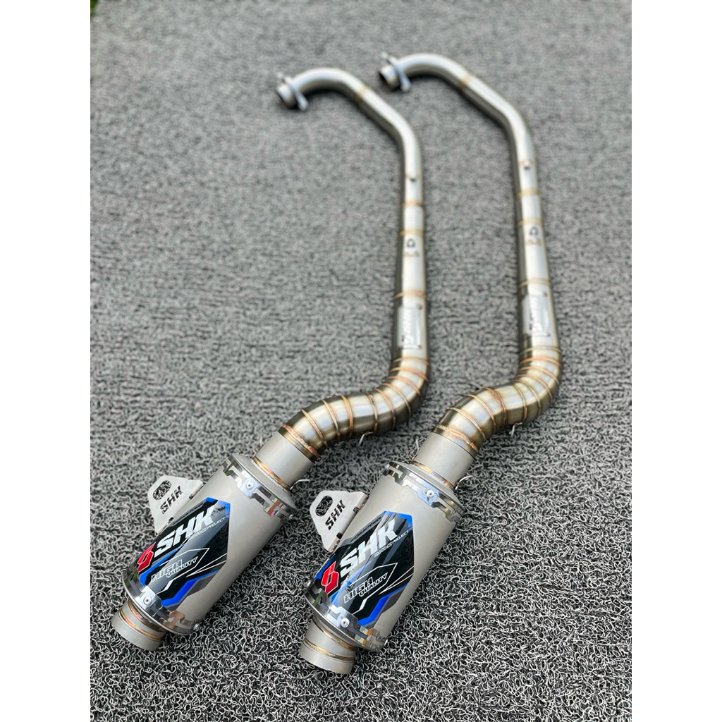 Knalpot RBT/GTX leher model malaysia style mx new,mx old,mx king inlet 50mm fullsytem