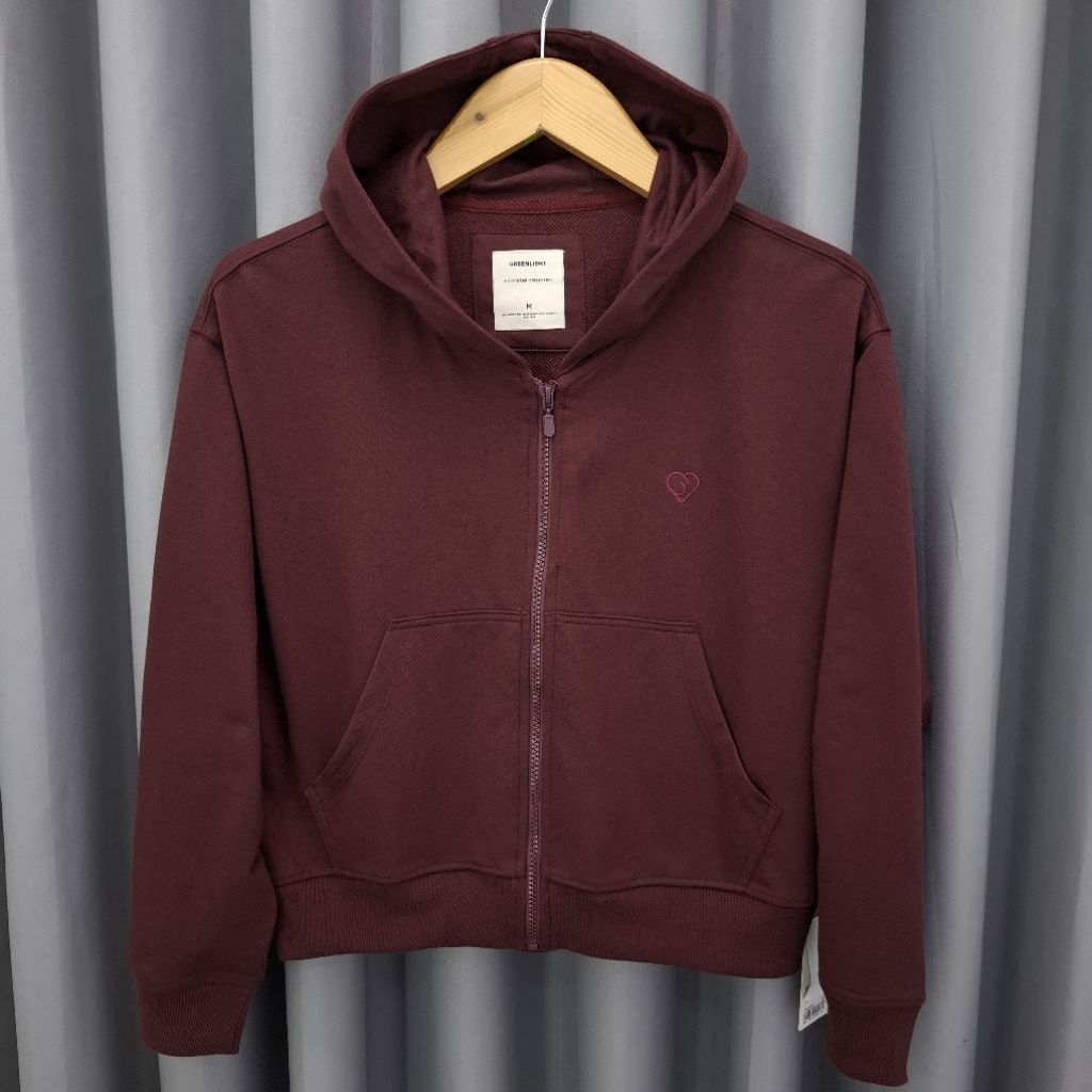 3second Jaket Wanita Sweater Hoodie Ziper Original