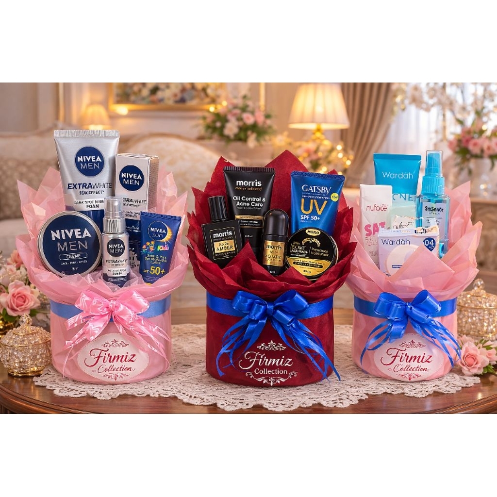 Bouquet Hadiah ,Skin Care Bouquet , Buket Set skincare, buket hadiah baby /anak, buket hadiah wanita