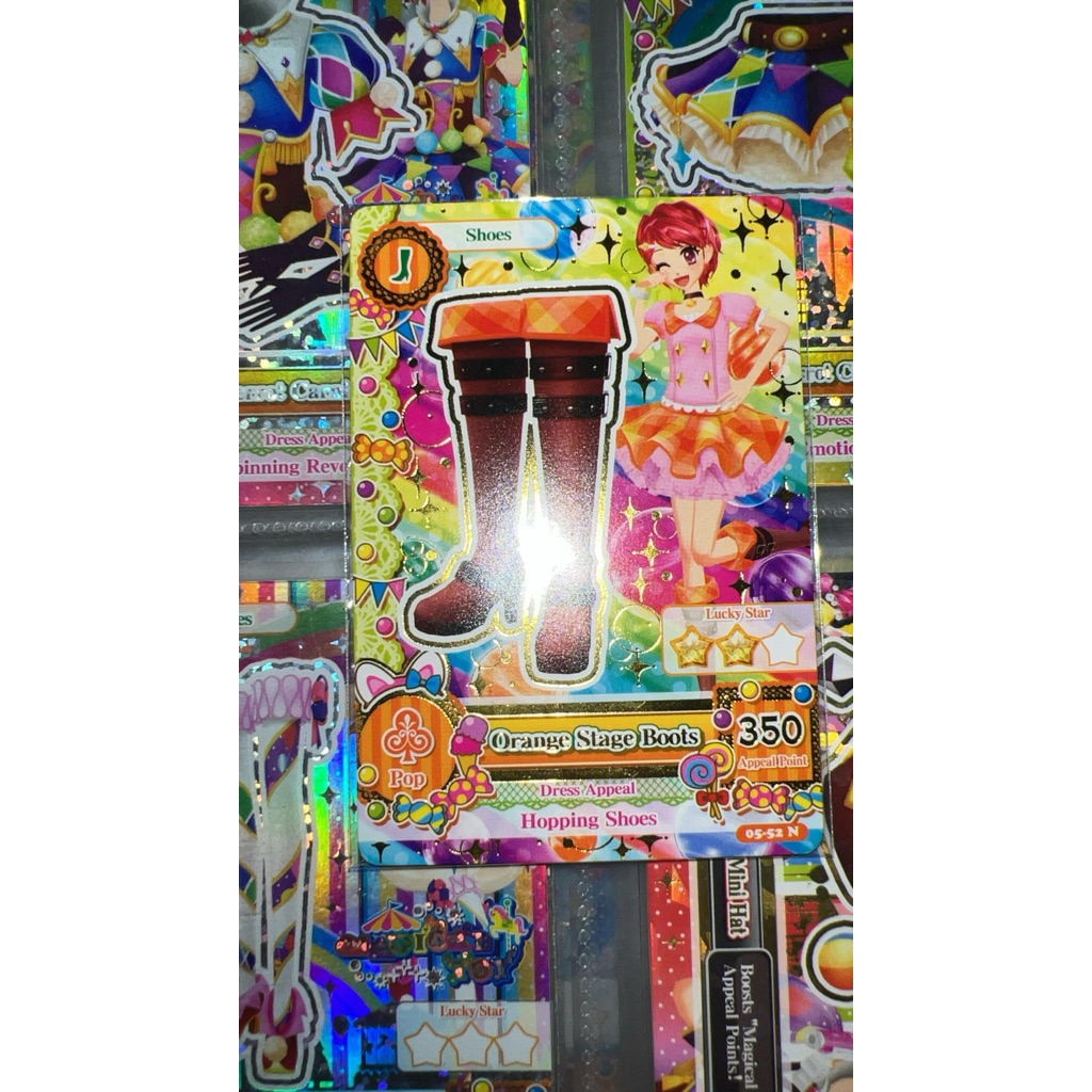 [Aikatsu] Orange Stage Boots Kaede Ichinose