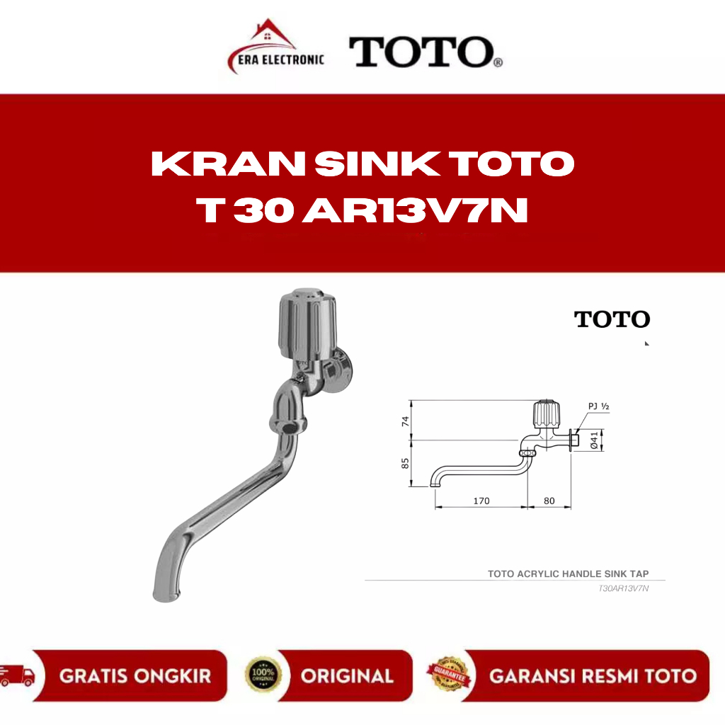 KRAN SINK TOTO T30AR13V7N