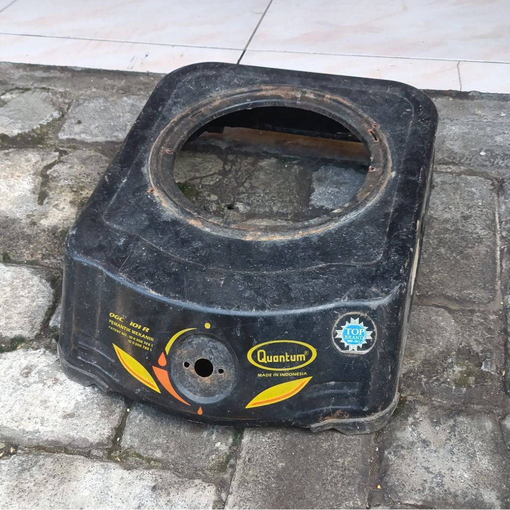 BEKAS bodi kompor gas quantum