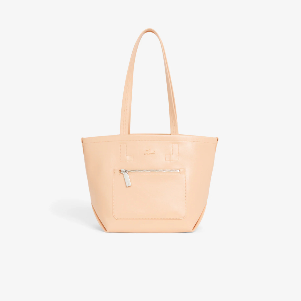 Tas wanita LACOSTE tote bag kecil daily kasual glossy tas bahu