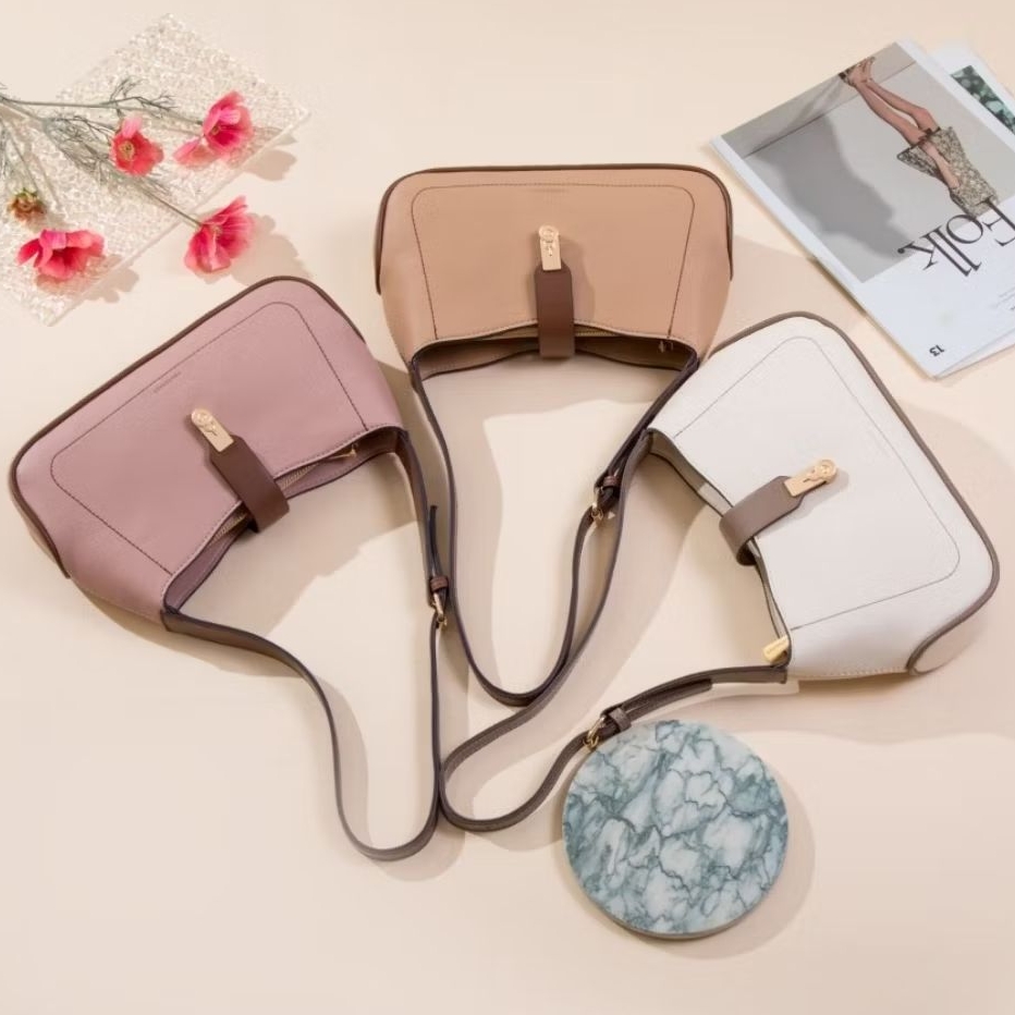 Prettyzys - Letice Bag - Tas Selempang Import - Tas Wanita - Tas Kulit Berkualitas - Tas Cantik