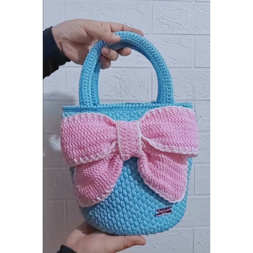 luna bag tas rajut handmade tas rajut pesta