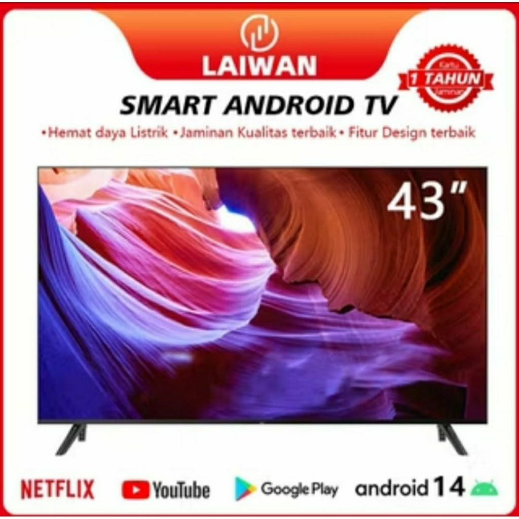 LAIWAN SMART TV 43 INCHI