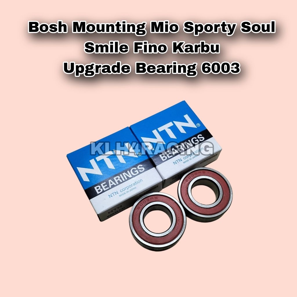 Bearing Engine Mounting Mio sporty Soul Smile Fino Karbu PNP Mounting Ory Bosh Mounting Mio