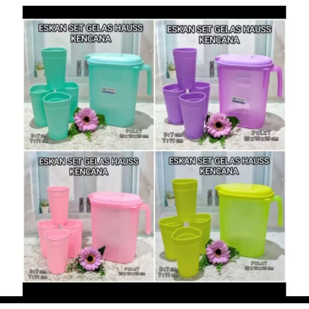 1 set teko dan cangkir