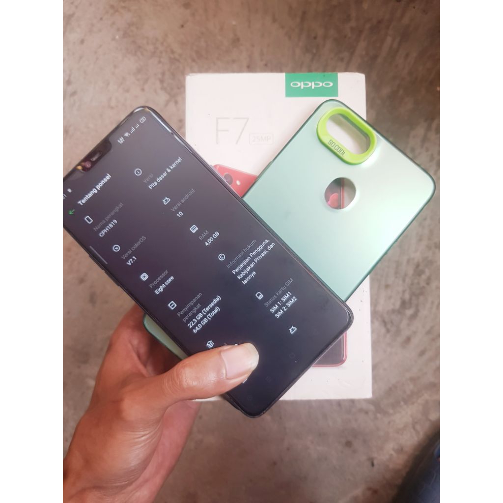 Oppo F7 4/64 Minus Batre mlendung