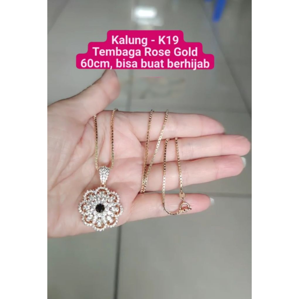 Aksesoris OSD Kalung Panjang K19 Olla Shopping Depok + admin shopee