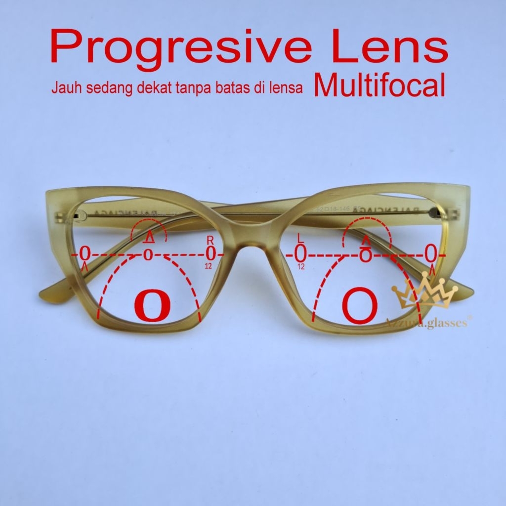 Kacamata Baca & jalan / Progressive Photocromic F5209