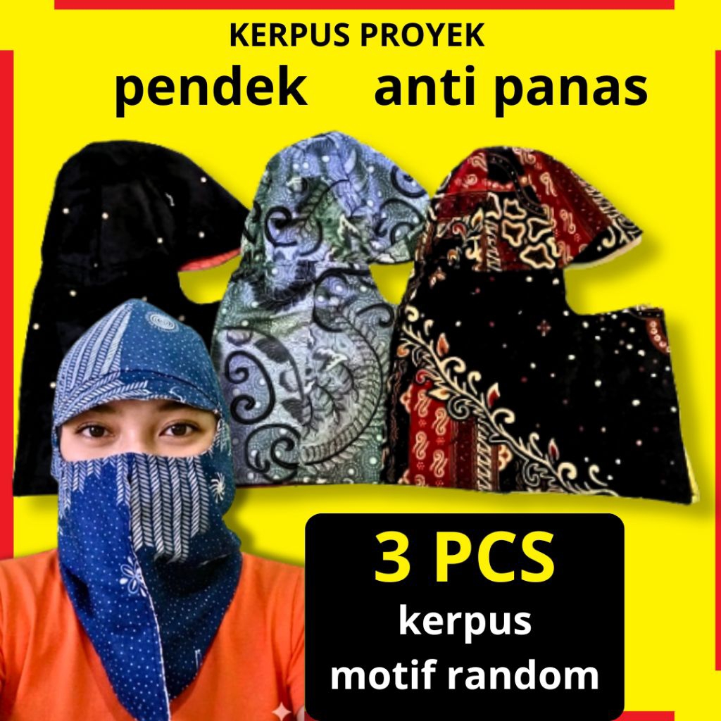3 PCS Kerpus Proyek Kerpus Welder Type Pendek