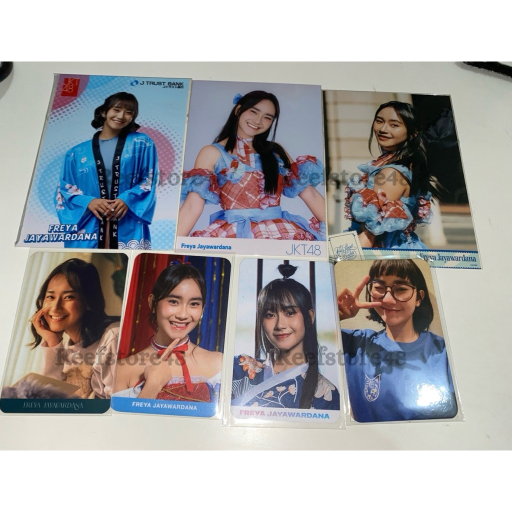 Photopack dan Photocard Freya Jayawardana JKT48