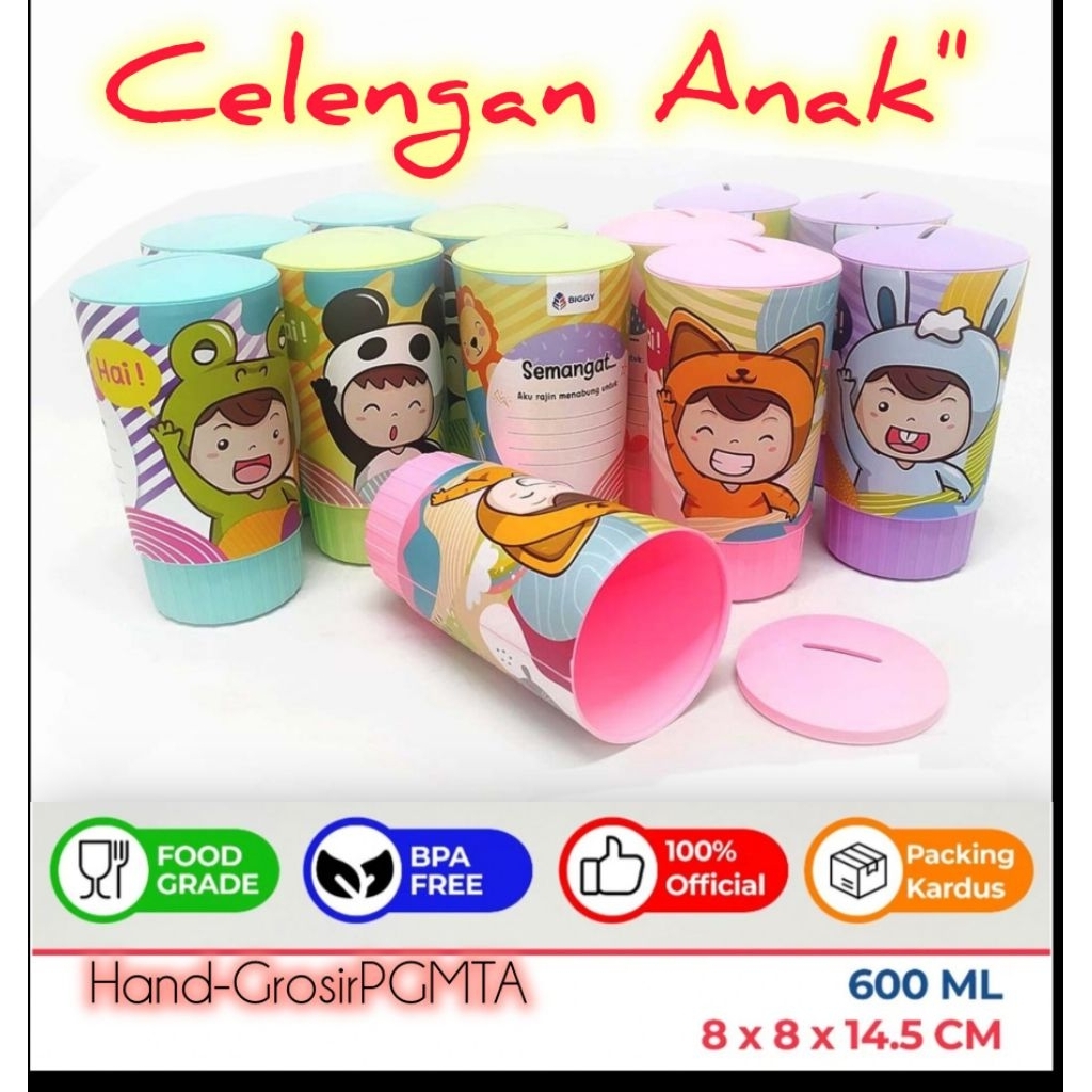 Celengan Anak | Celengan Coin / Souvenir Ulang Tahun
