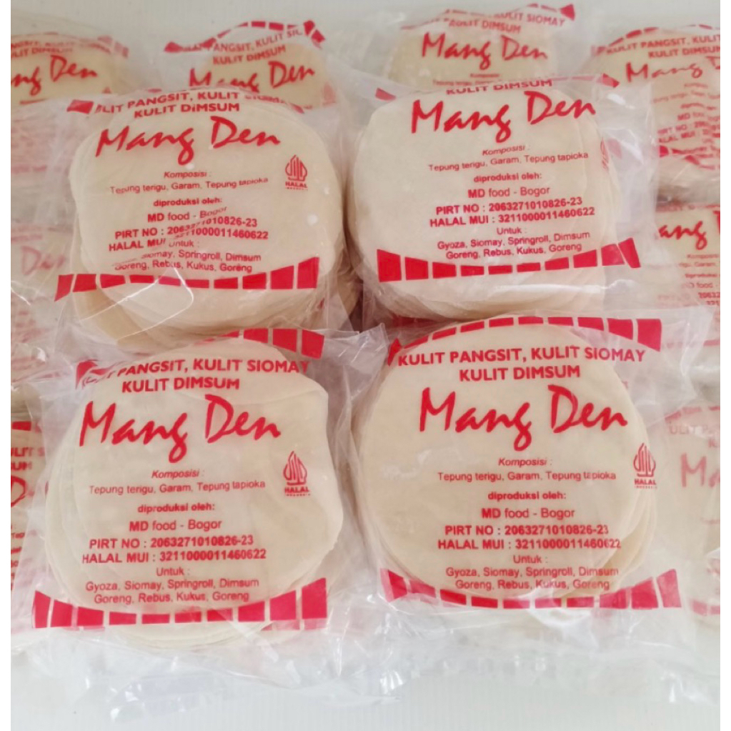 Kulit Dimsum / Siomay / Pangsit bulat/ Gyoza isi 50 lembar