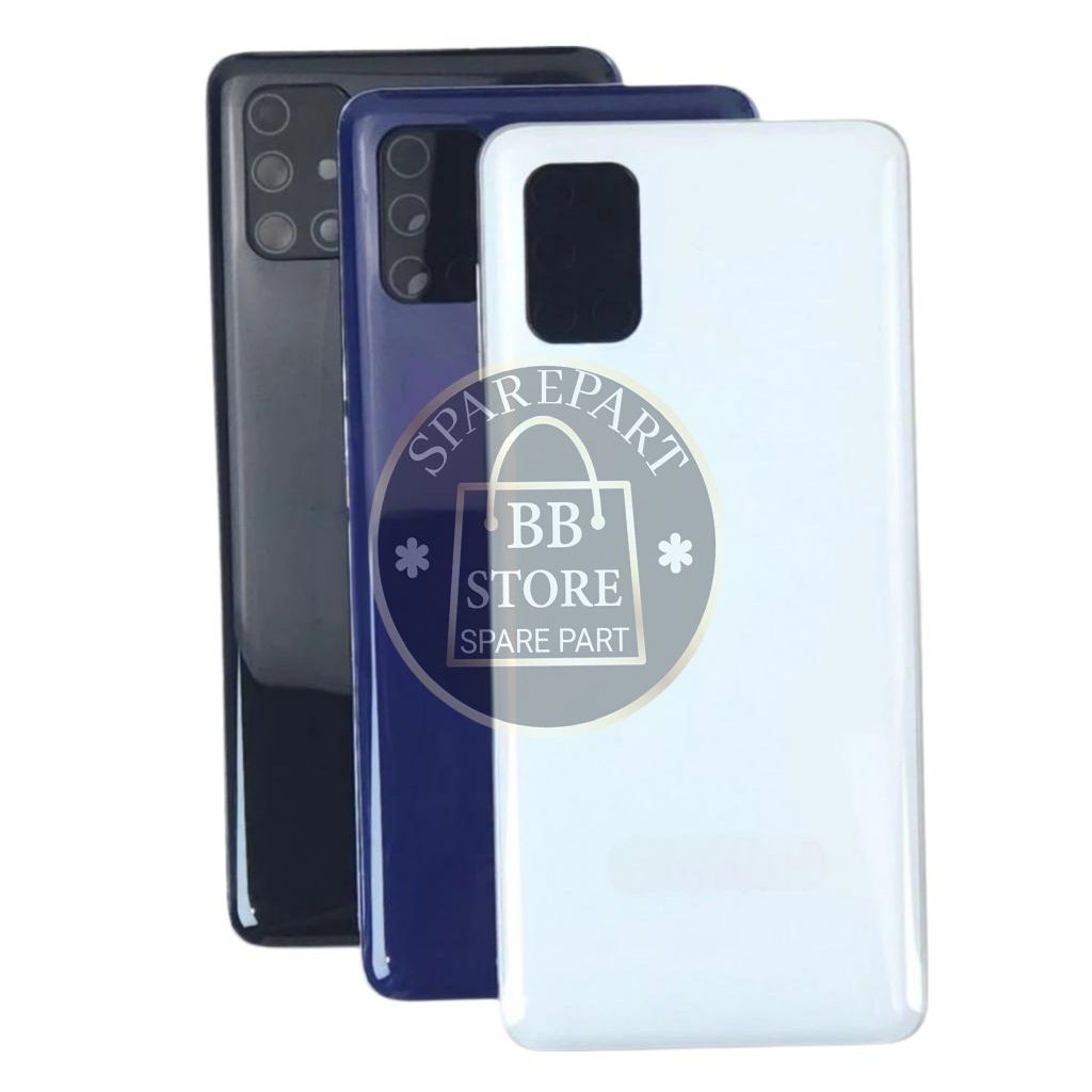 BACK CASING - KESING - HOUSING FOR SAMSUNG M51 M515F BACKDOOR FULLSET + BEZEL