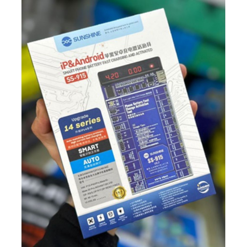 Alat Tembak Baterai Sunshine SS-915 (iPhone & Android)