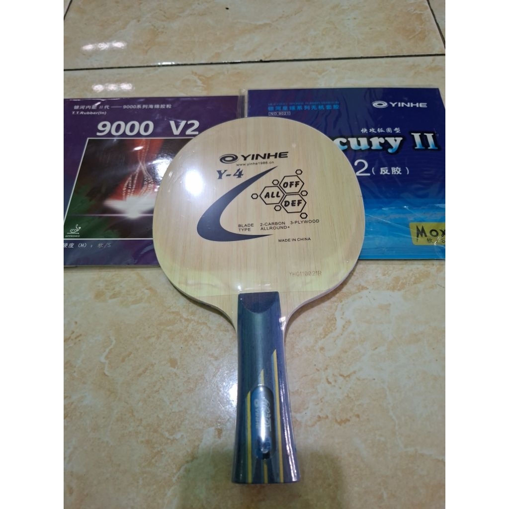 BET RAKITAN YINHE Y4 KARET YINHE 9000 V2 & YINHE VENUS 3
