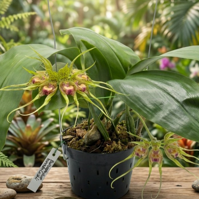 [ DEWASA ] Bulbophyllum binnendijkii – Bulbo Langka dengan Lingkaran Bunga Spektakuler