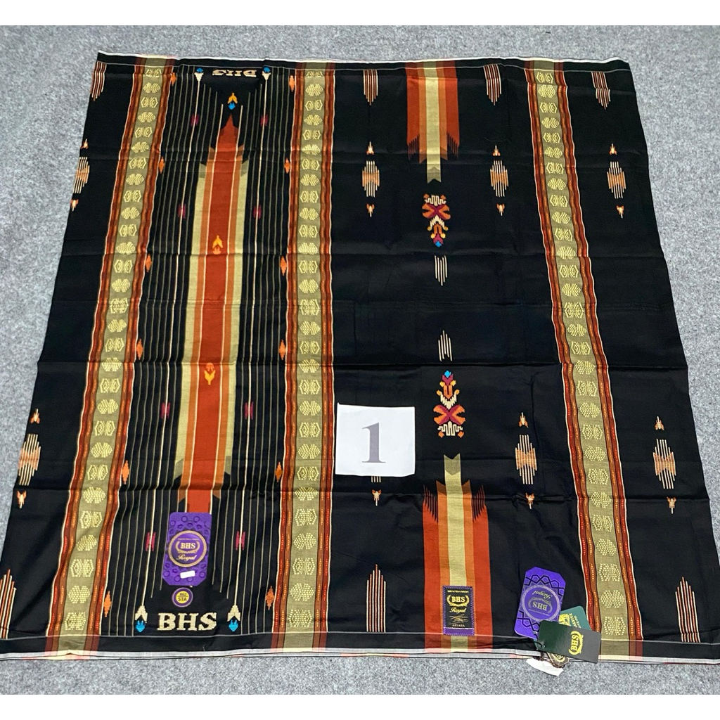 SARUNG BHS ROYAL GOLD STA HITAM SERIES