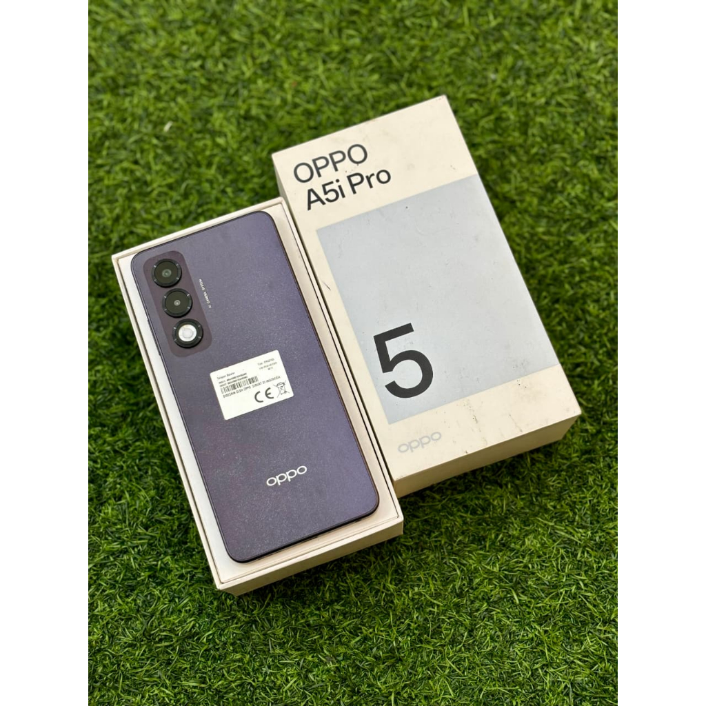 OPPO A5i PRO 8/128GB SECOND LENGKAP MULUS RESMI INDONESIA