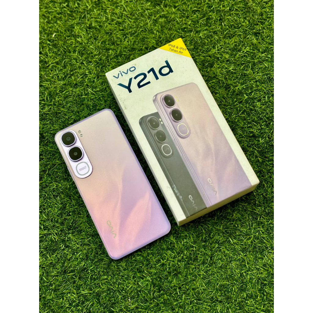 VIVO Y21D 8/128GB SECOND LENGKAP MULUS RESMI INDONESIA