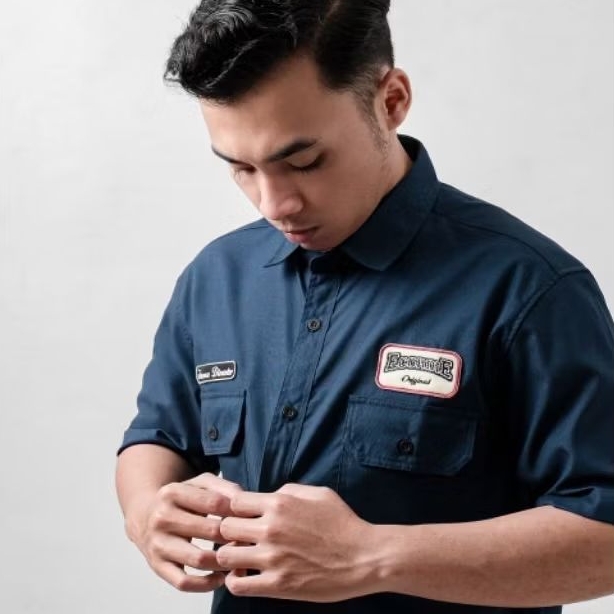 Ecordie " TORTURE " Kemeja workshirt