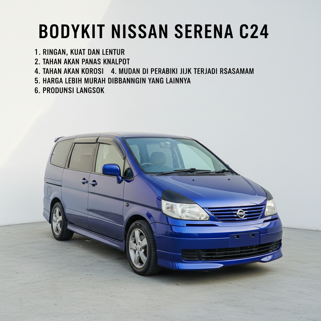 bodykit nissan serena C24 body kit serena SERENA C24 bodikit