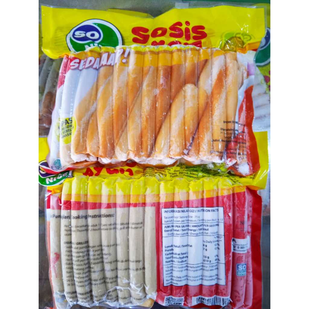 So Nice Sosis Ayam 1kg