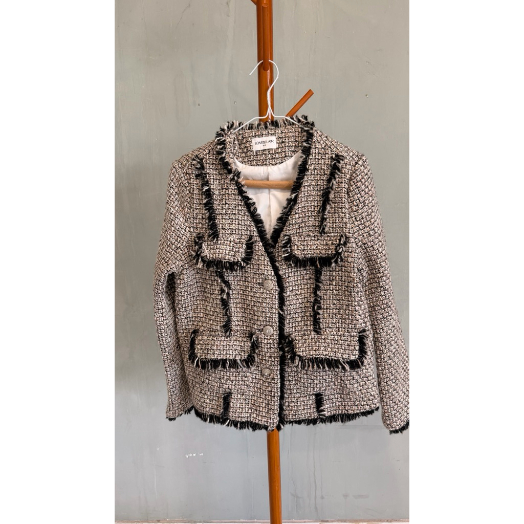 PRELOVED JACKET TWEED LOVE AND FLAIR
