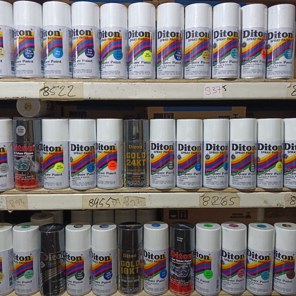 B. (FS) Pilok Pilox pylox Diton 300CC Black 839 Black Doff 884 White 840 White Doff 820 Clear 8540 C