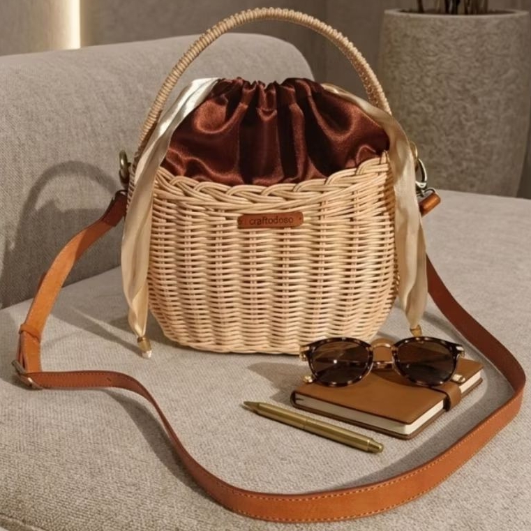 Tas Anyaman Tas Anyam Tas Rotan Tas Miyu Medium Tas Anyaman Rotan Tas Aesthetic Tas Handmade Tas Wan