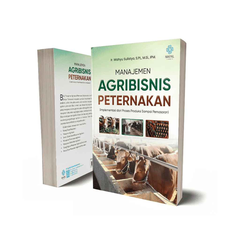 [ORIGINAL] BUKU MANAJEMEN AGRIBISNIS PETERNAKAN (Implementasi dari Proses Produksi Sampai Pemasaran)