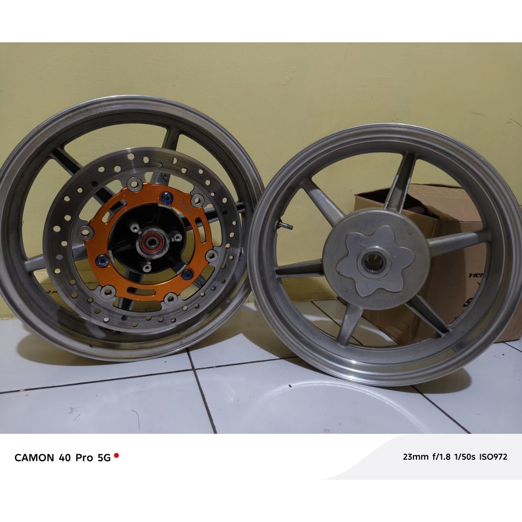 VELG RCB PALANG 6 RING 14 FREE DISC B-PRO EX AEROX OLD