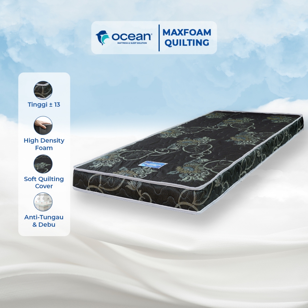 OCEAN SPRINGBED - KASUR / TILAM / KASUR LANTAI / KASUR BUSA MAXFOAM QUILTING BY OCEAN