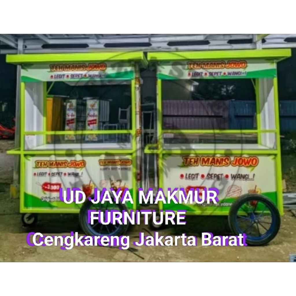 gerobak cendol gerobak dorong gerobak kontener semi