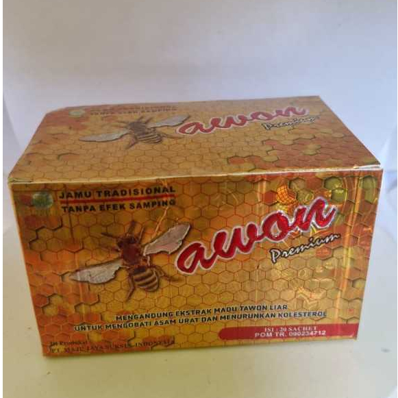 Serbuk Jamu Tawon - 20 Sachet untuk Asam Urat & Pegal Linu