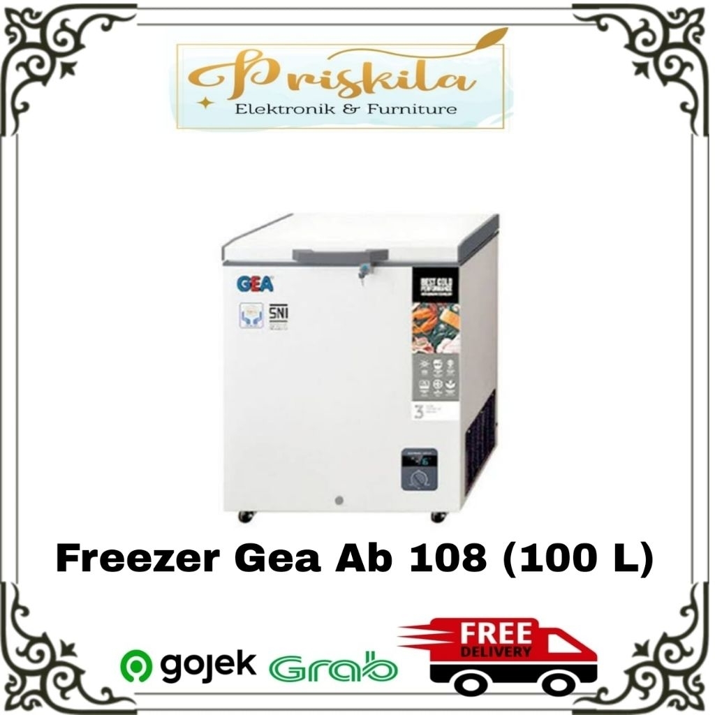 Freezer Box Gea 100L Palembang | Toko Priskila Elektronik Furniture Palembang | Toko Imanuel Elektro