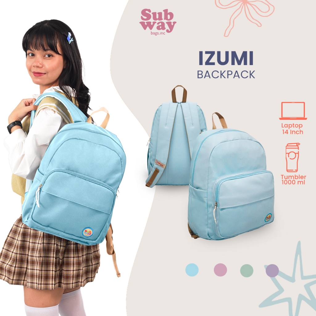 Subway - Tas Ransel Wanita - Izumi Backpack 22710
