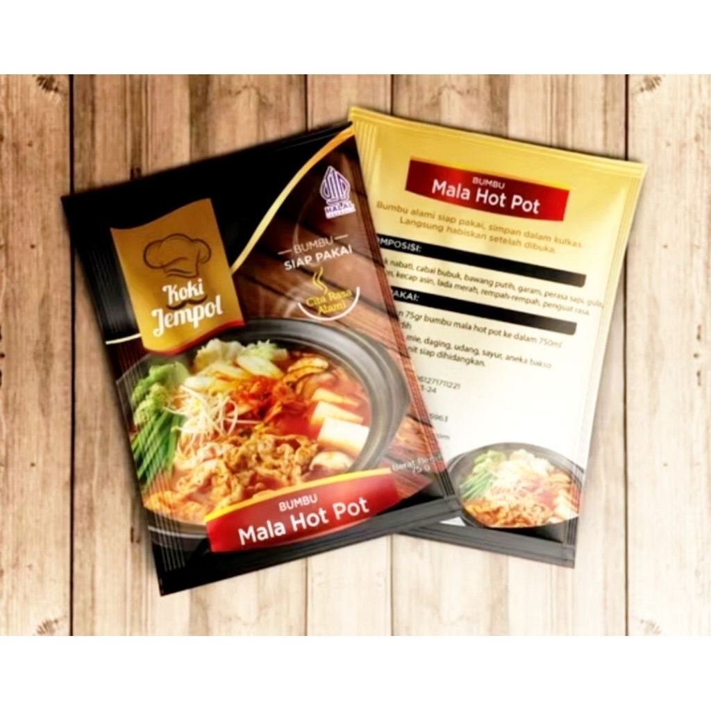 Bumbu Mala hotpot jempol 75gram-halal